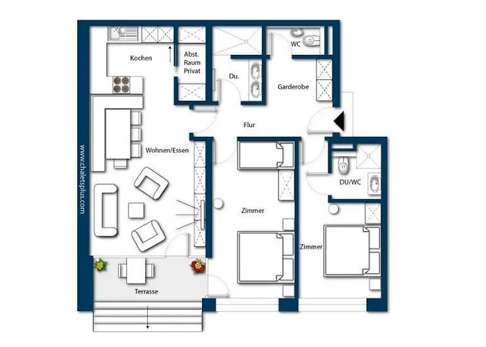 Edelweisshaus 1 別荘